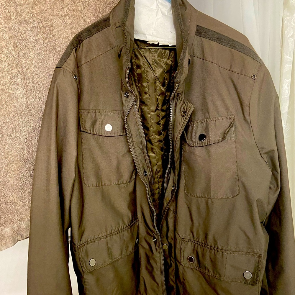 Kenneth Cole  4 pocket Military Style Jacket